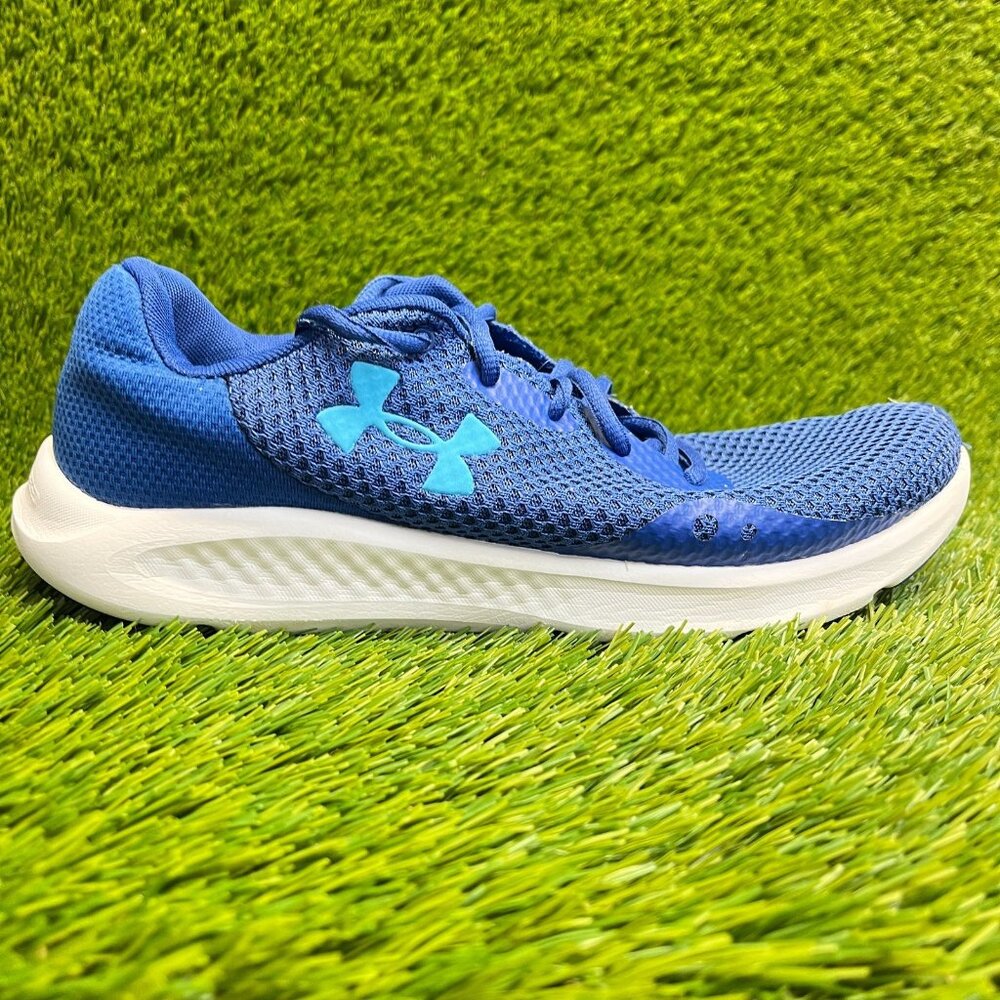 Under Armour Charged Pursuit 3 Mens Size 9 Blue‎ Walking Running Shoes Sneakers